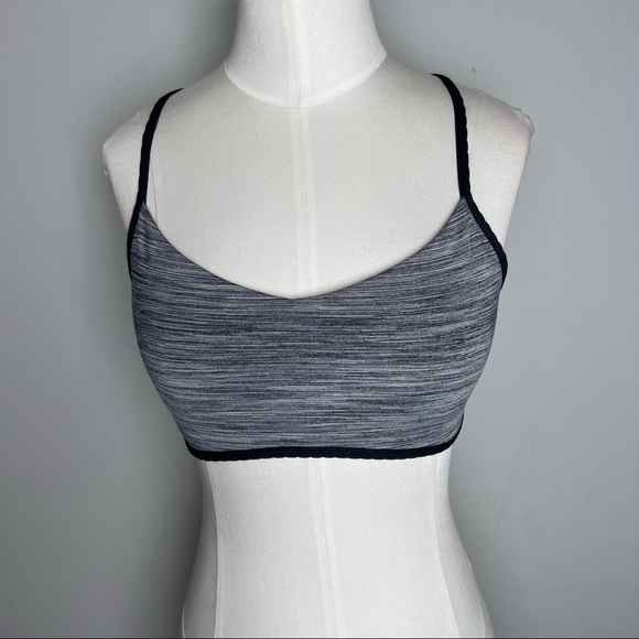 Lululemon-Hot Spell Bra-Space Dye Camo-Seal Grey Deep Coal/Deep Coal-Size 8 - Picture 7 of 16